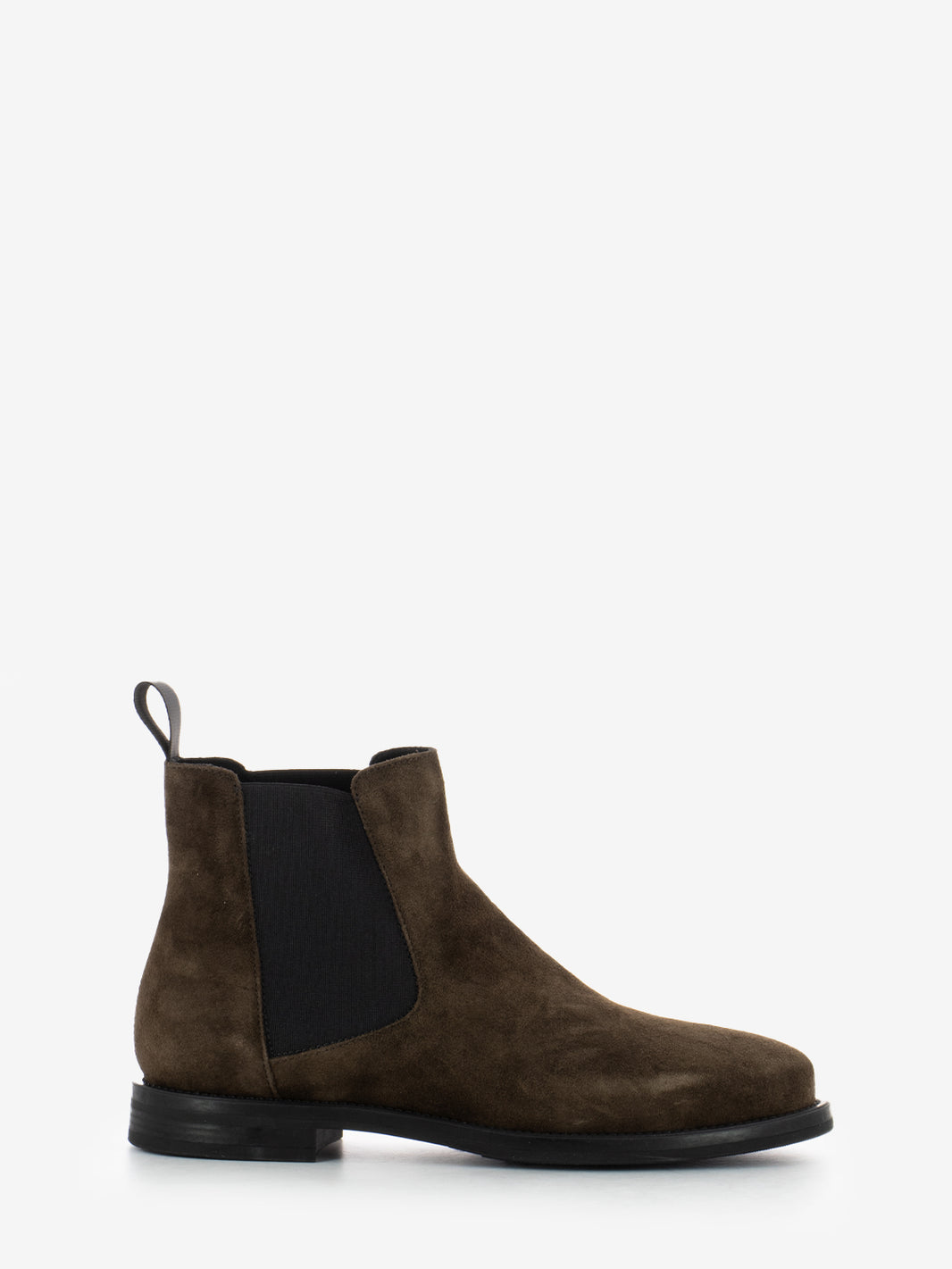 Tronchetti waxy in suede cacao