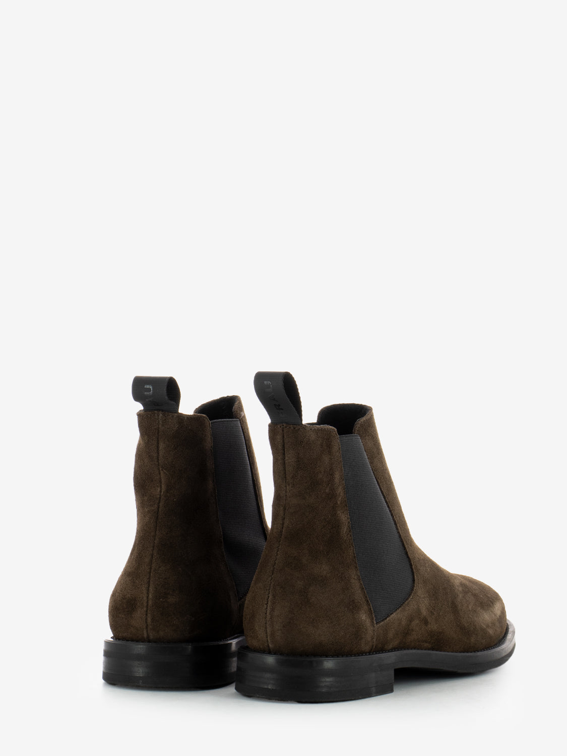 Tronchetti waxy in suede cacao