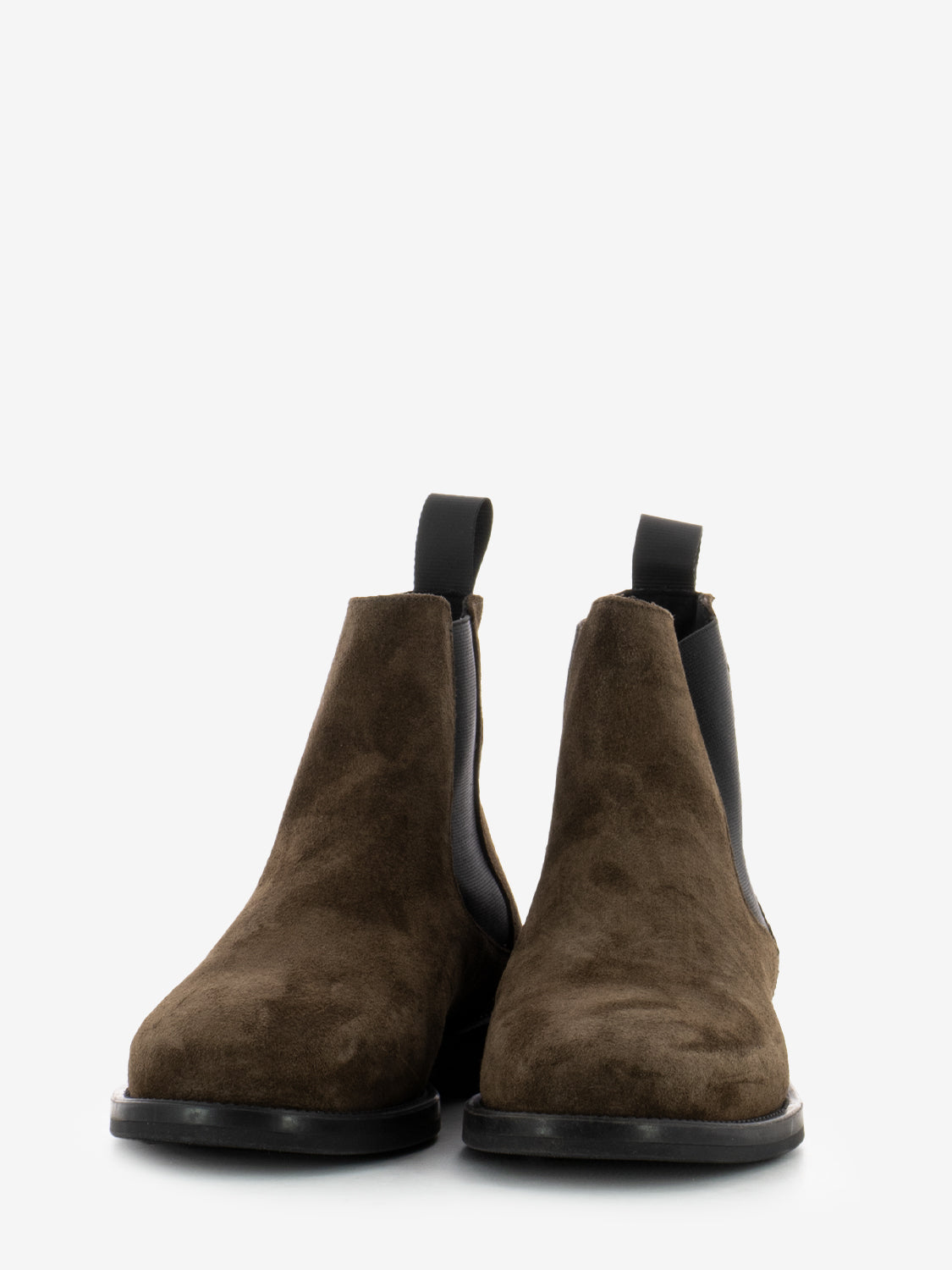 Tronchetti waxy in suede cacao