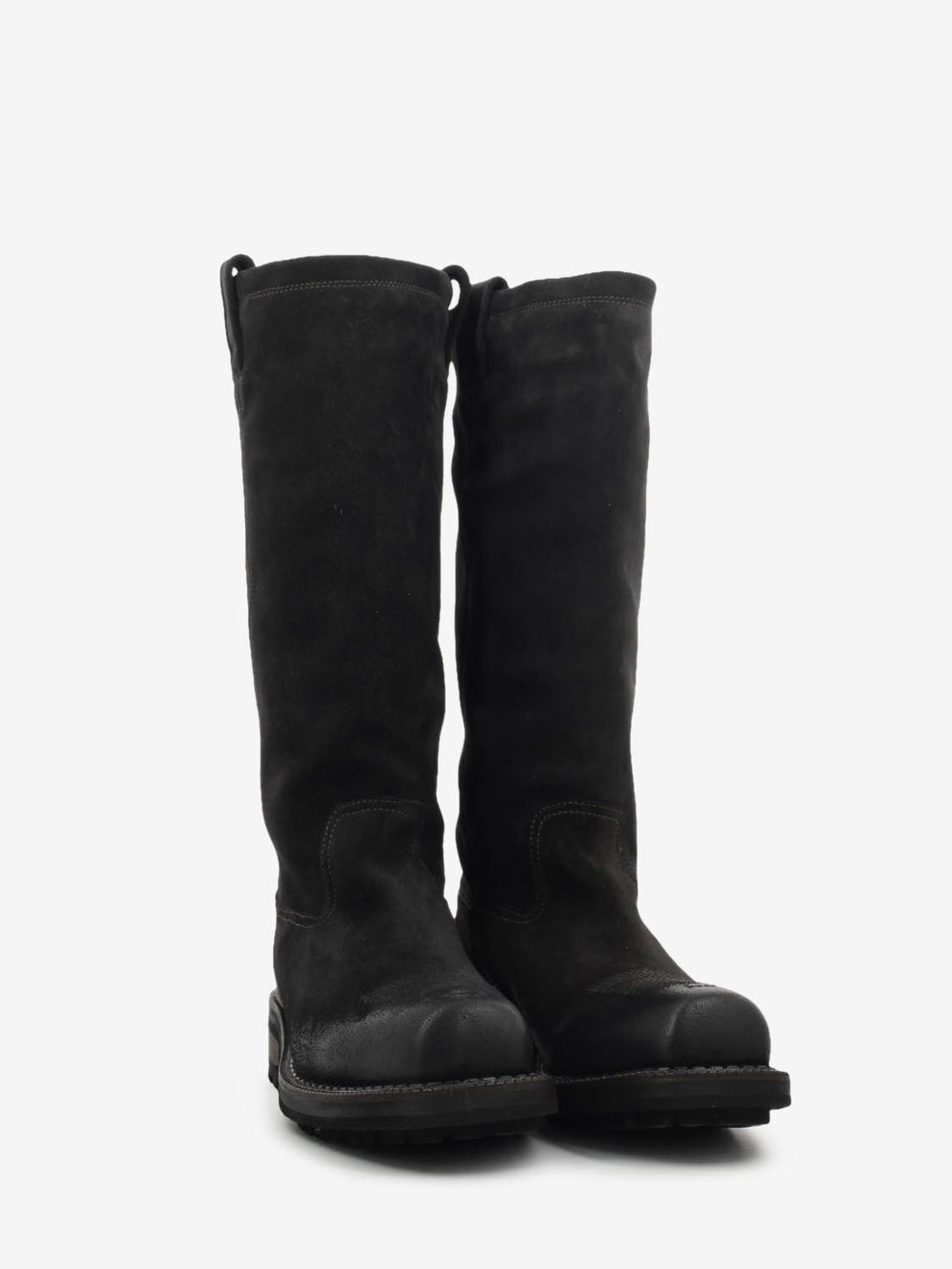 Camperos in suede used testa di moro