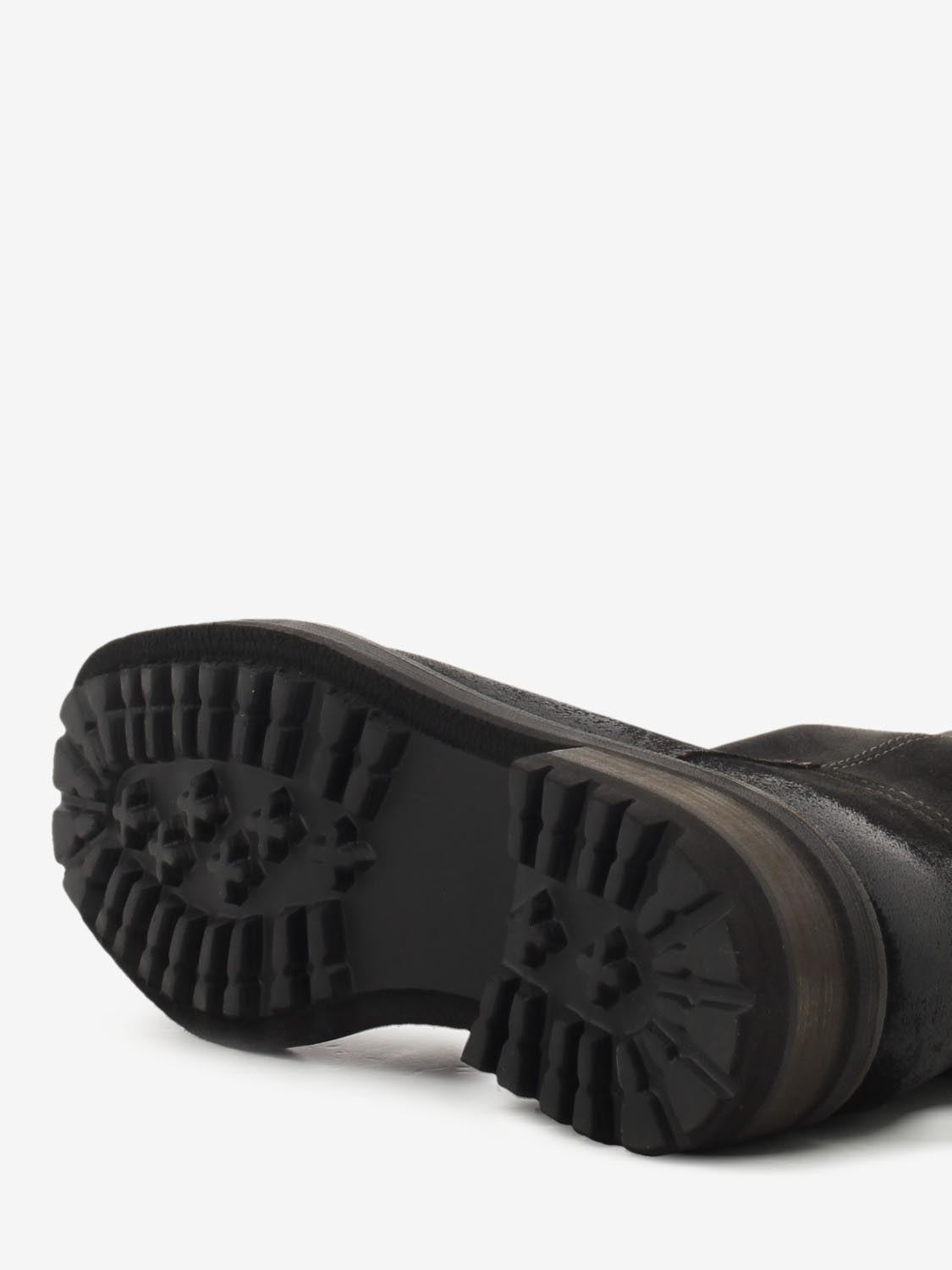 Camperos in suede used testa di moro