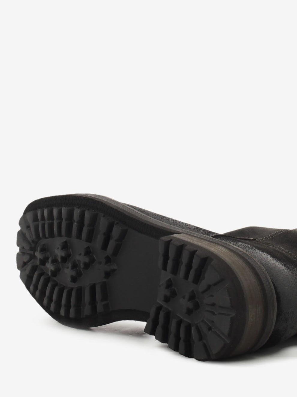Camperos in suede used testa di moro