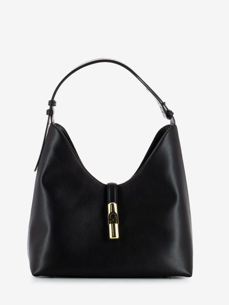 Borsa a Goccia M Hobo in pelle nera