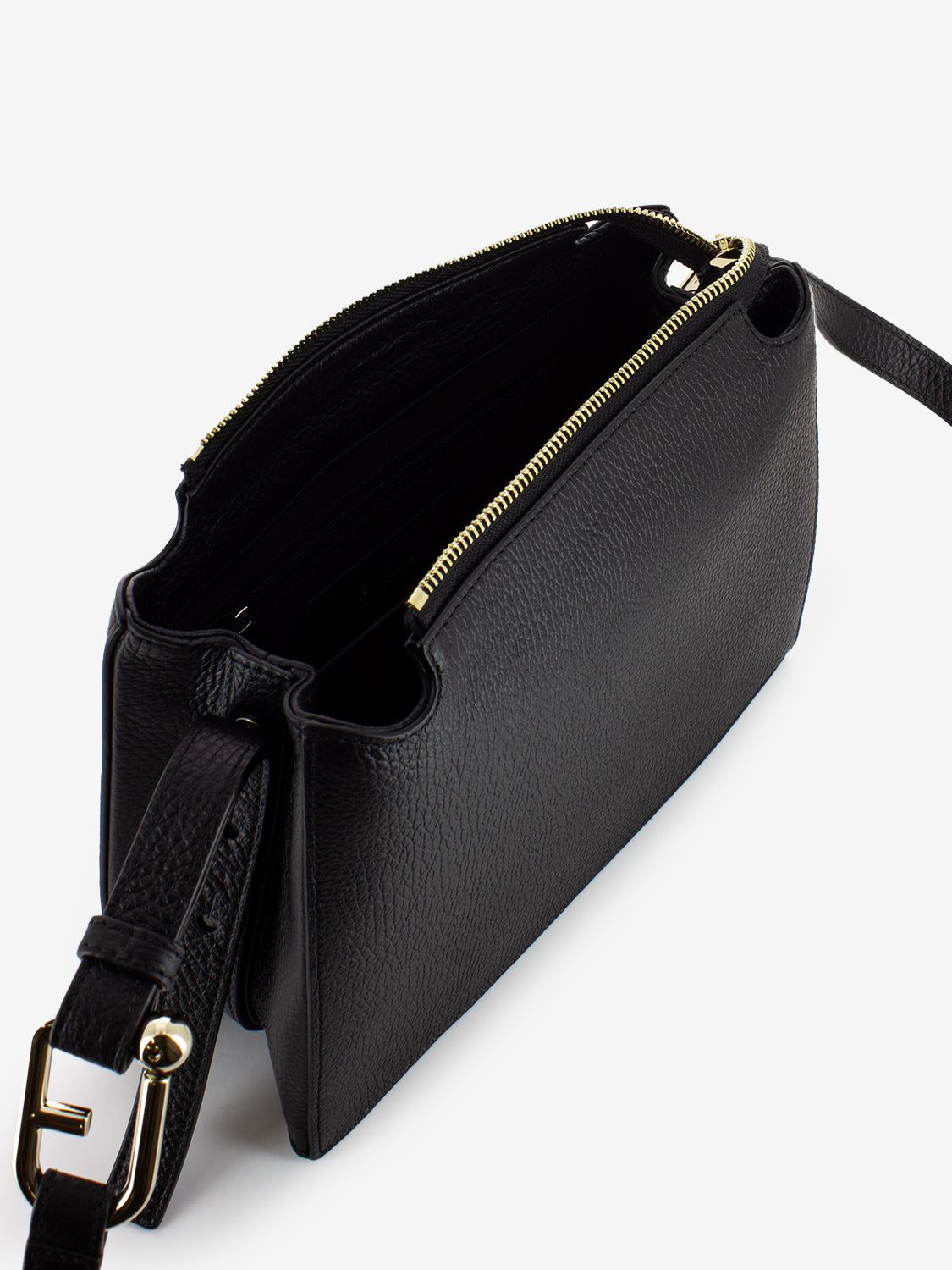Nuvola Crossbody Shoulder Bag Black