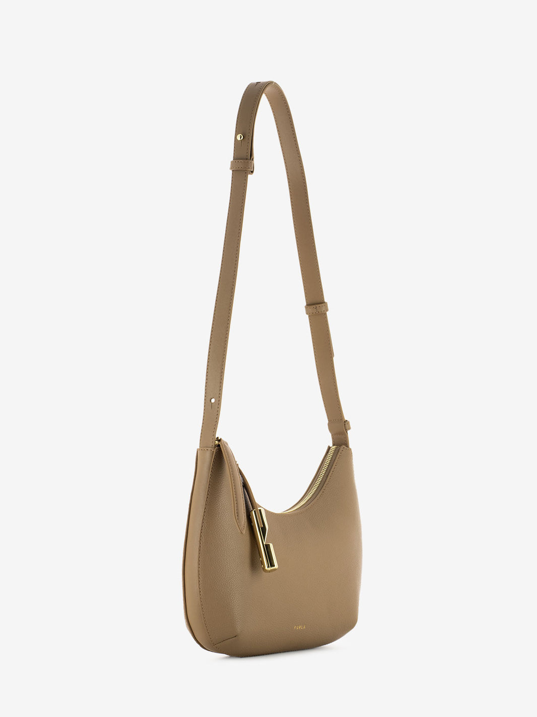 Beige Goccia S shoulder bag