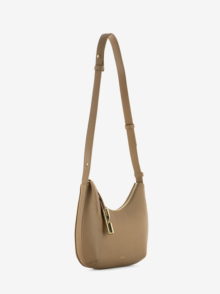 FURLA - Borsa Goccia S a spalla beige