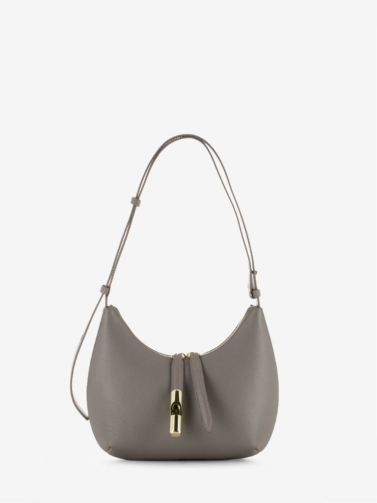 FURLA - Borsa Goccia S a spalla grigio