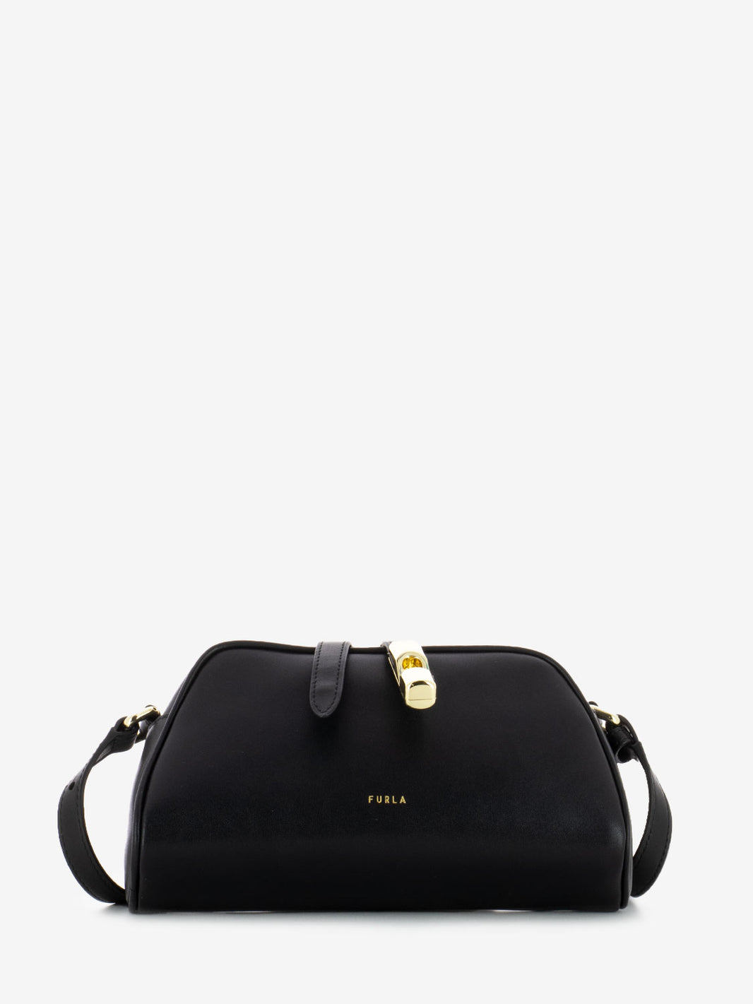 Goccia S black shoulder bag