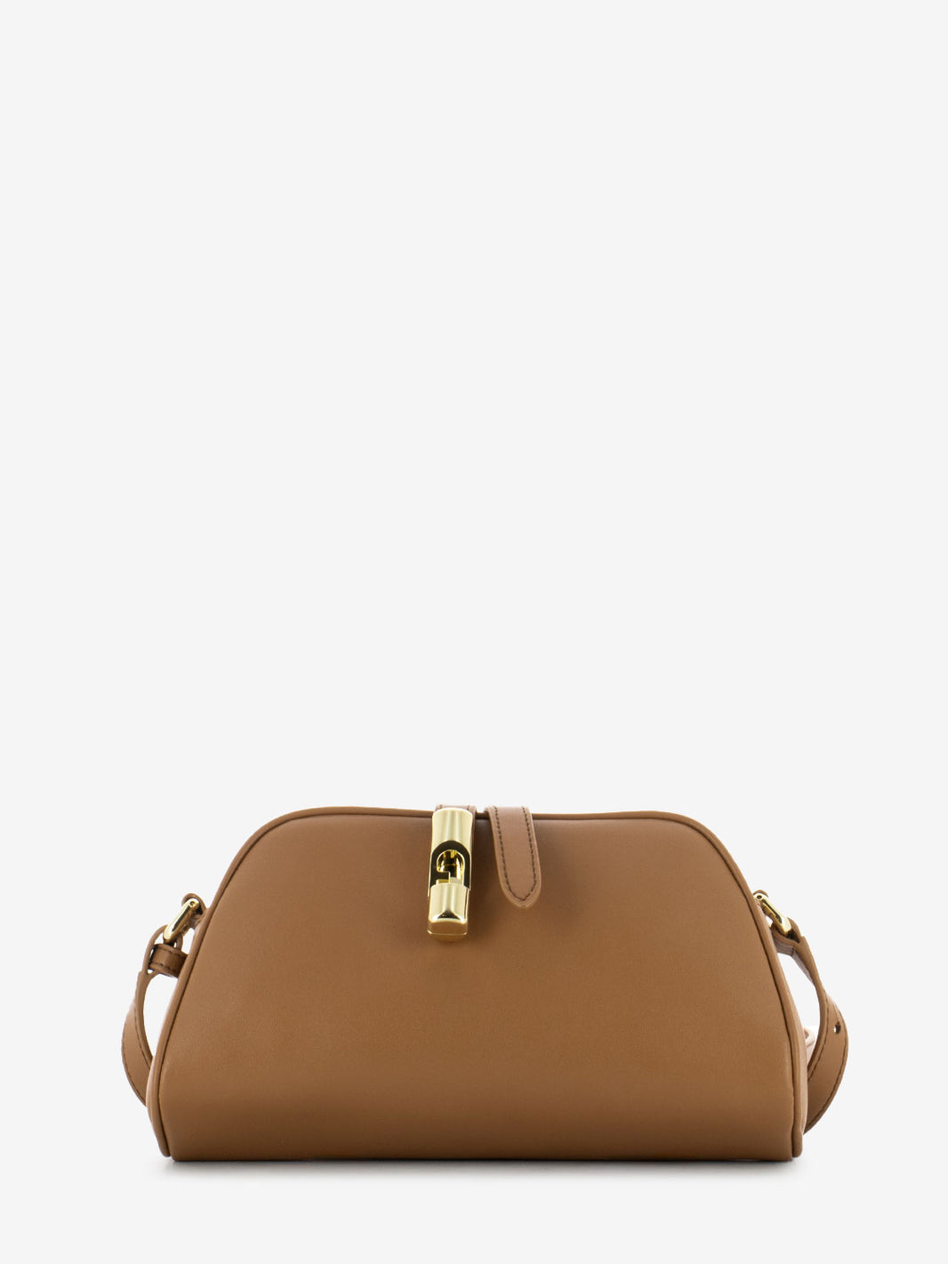 Goccia S crossbody bag brandy