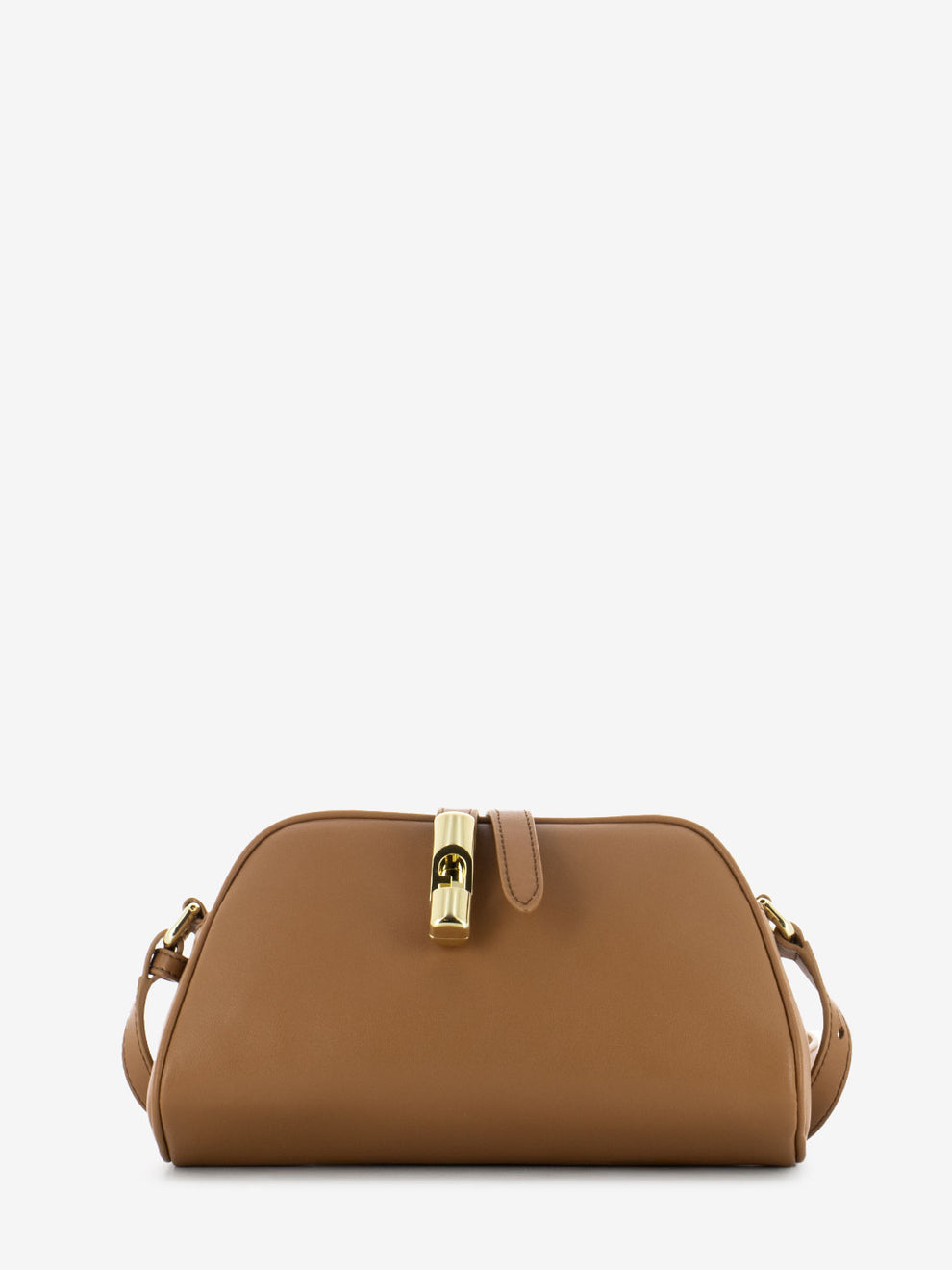 Goccia S crossbody bag brandy