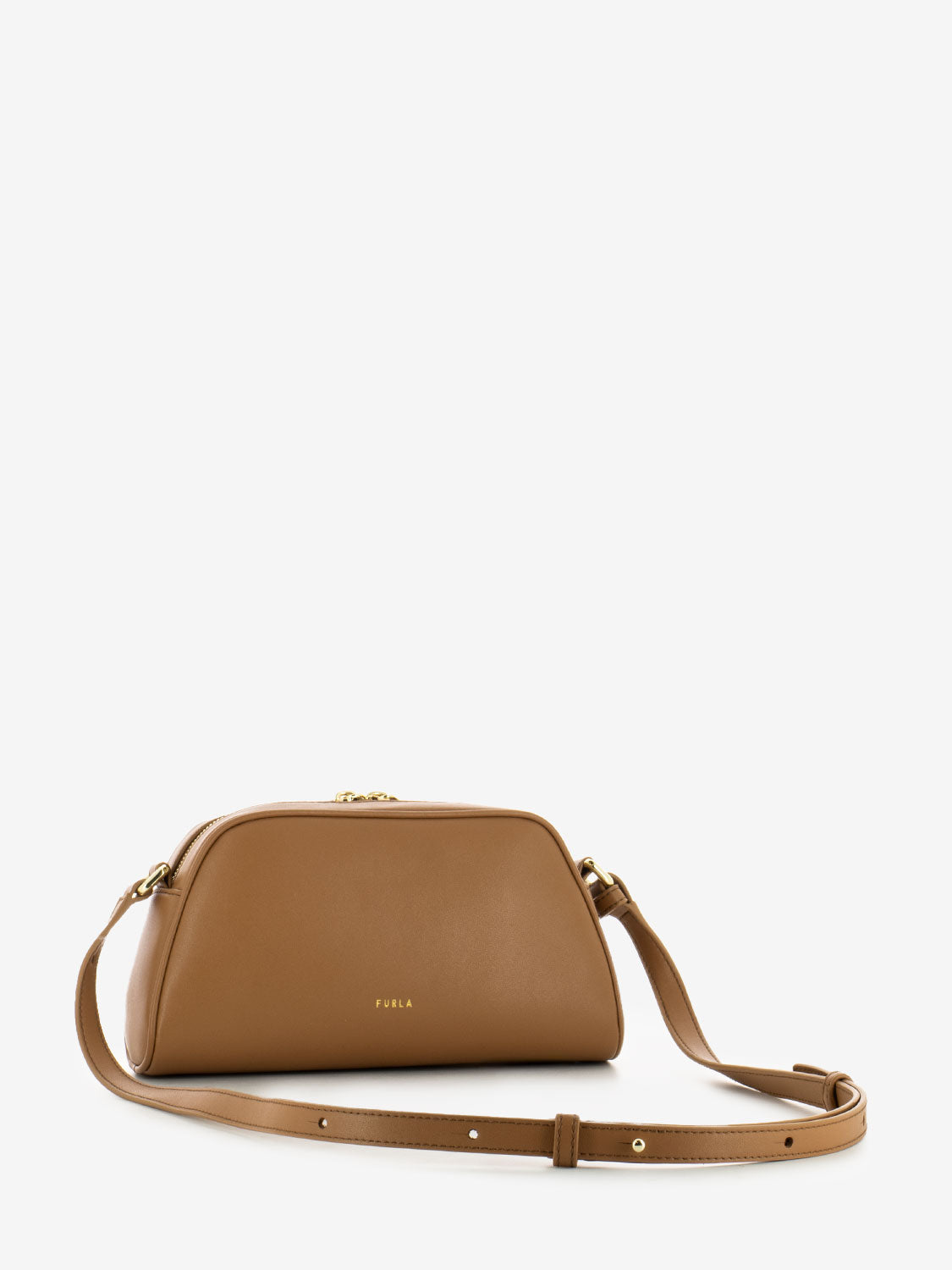 Goccia S crossbody bag brandy