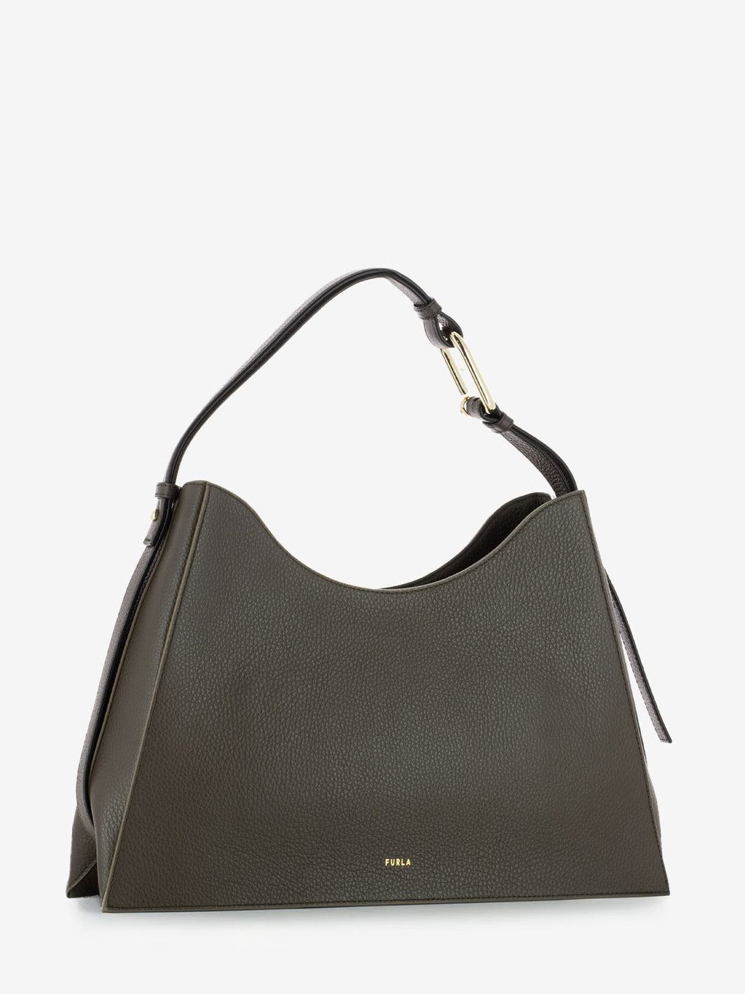 Nuvola L Hobo Bag Mahogany