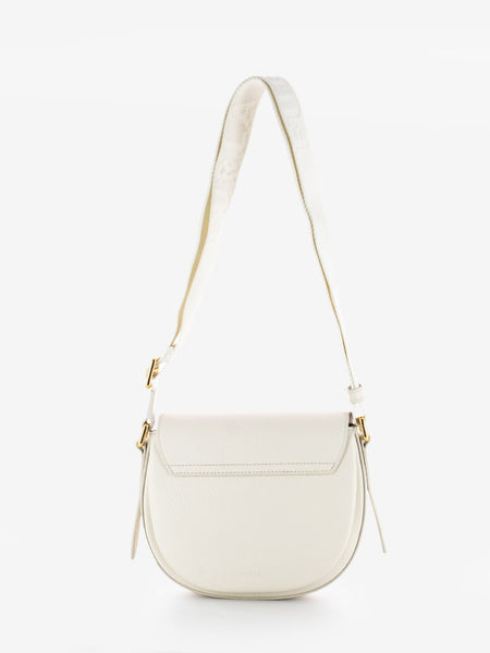 Borsa Lotus mini crossbody panna