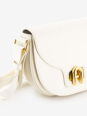 FURLA - Borsa Lotus mini crossbody panna