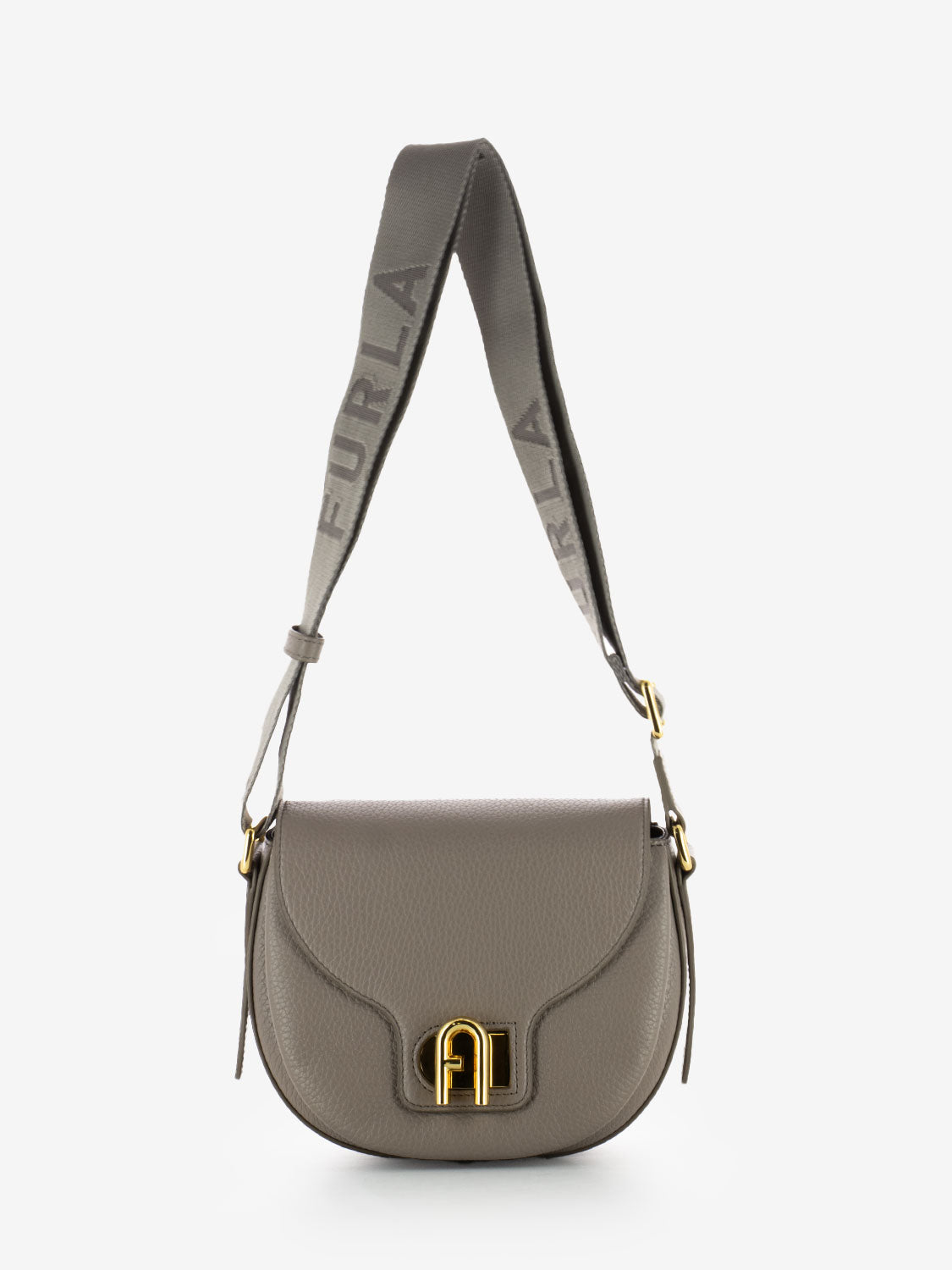 Lotus mini crossbody bag stucco grey