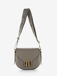 Lotus mini crossbody bag stucco grey