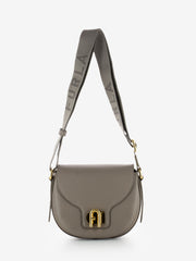 FURLA - Borsa Lotus mini crossbody stucco grigio