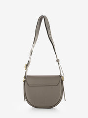 FURLA - Borsa Lotus mini crossbody stucco grigio