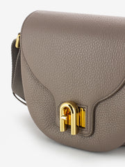 FURLA - Borsa Lotus mini crossbody stucco grigio