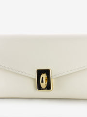 FURLA - Borsa Meridiana M a tracolla panna