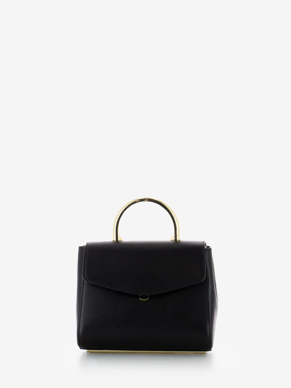 Meridiana mini top handle black bag