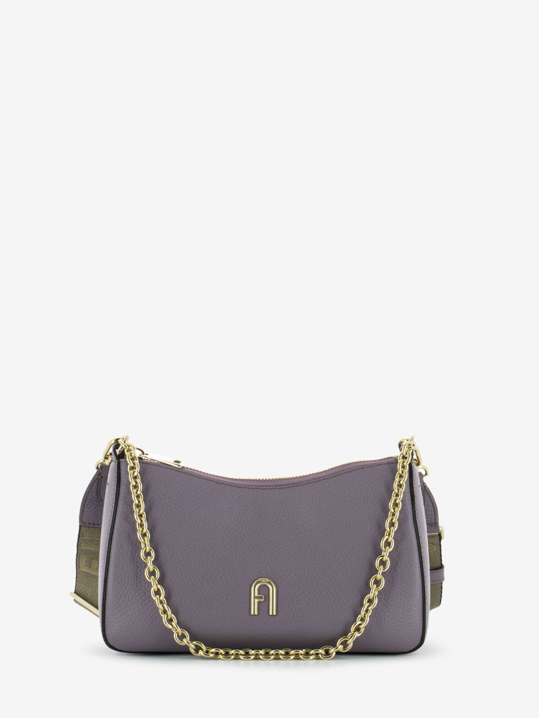 Primula mini double strap bag aura / metal taupe