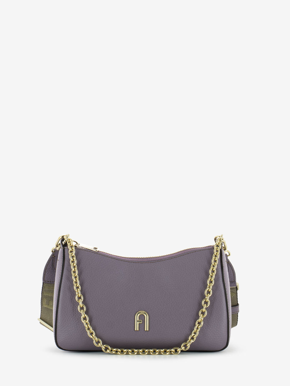 Primula mini double strap bag aura / metal taupe
