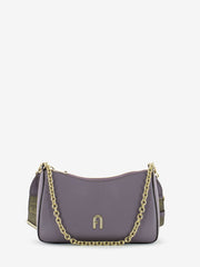 FURLA - Borsa Primula mini double strap aura / metal taupe