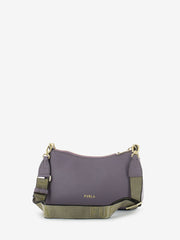 FURLA - Borsa Primula mini double strap aura / metal taupe