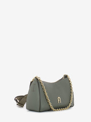 FURLA - Borsa Primula mini double strap cactus / metal taupe