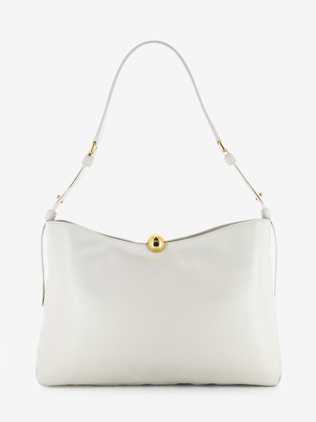Soft shoulder bag L Sphere marshmallow