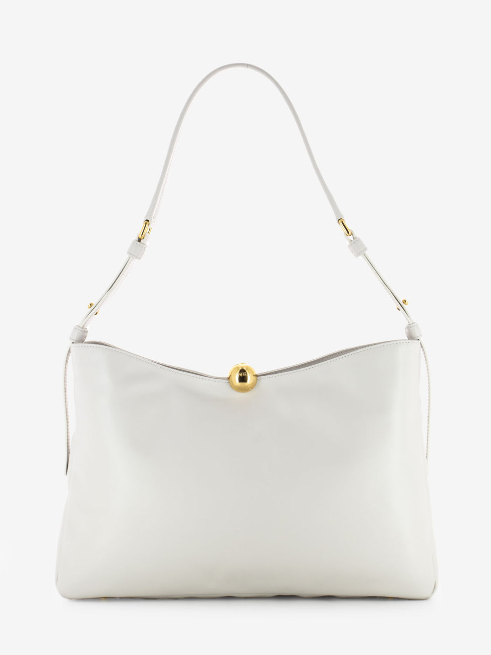 Soft shoulder bag L Sphere marshmallow