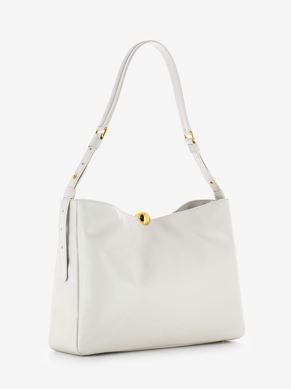 Soft shoulder bag L Sphere marshmallow