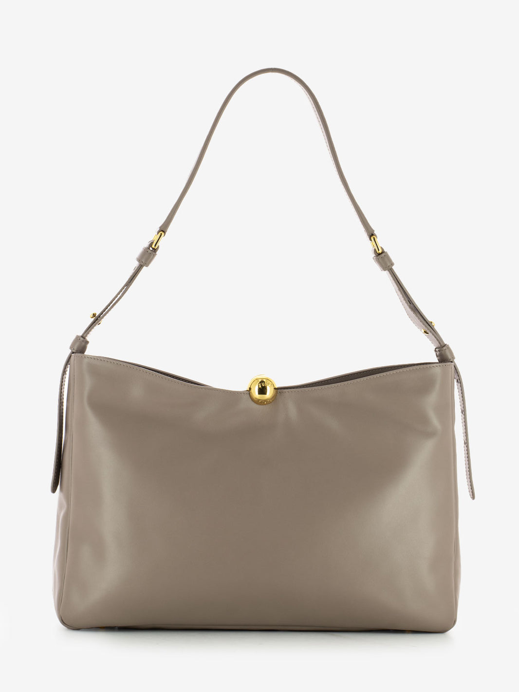 Soft shoulder bag L Sfera mauve