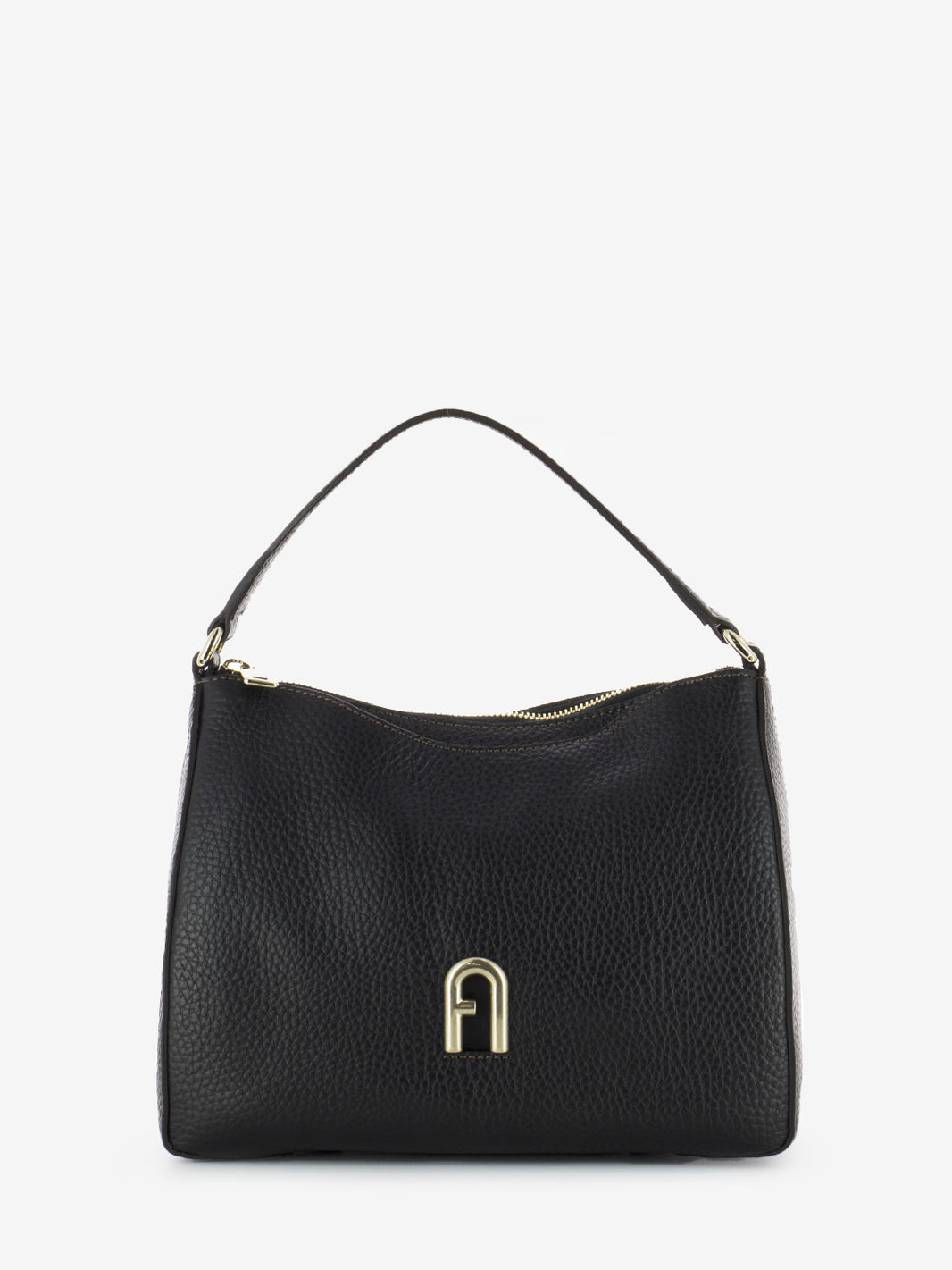 Black Top Handle Bag