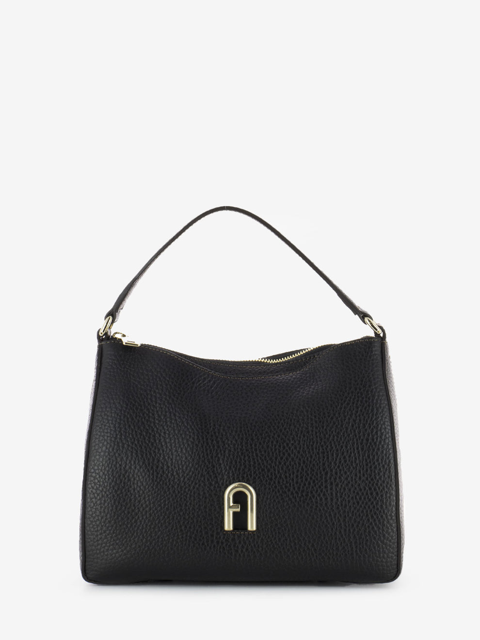 Black Top Handle Bag