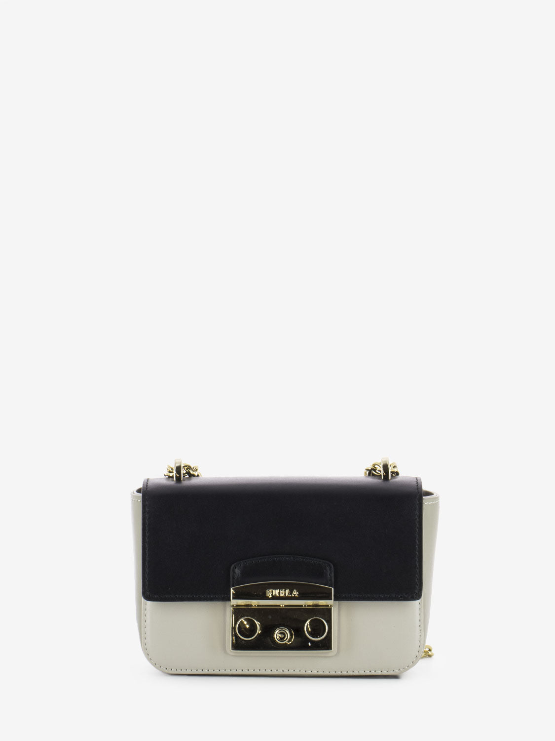 Metropolis mini crossbody bag black / pearl / marble