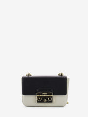 FURLA - Borsetta Metropolis crossbody mini nero / perla / marmo