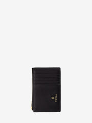 FURLA - Camelia M zipped card case nero