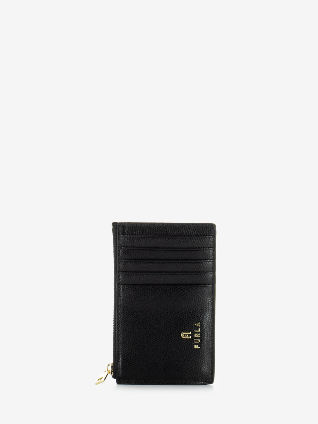 Camelia M zipped card case black