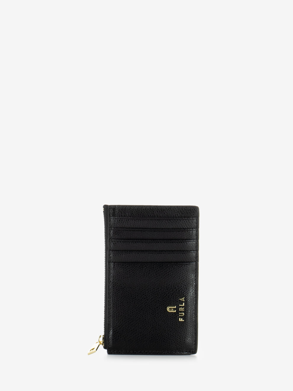 Camelia M zipped card case black