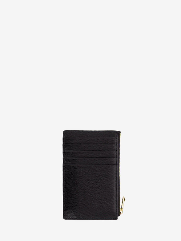 FURLA - Camelia M zipped card case nero