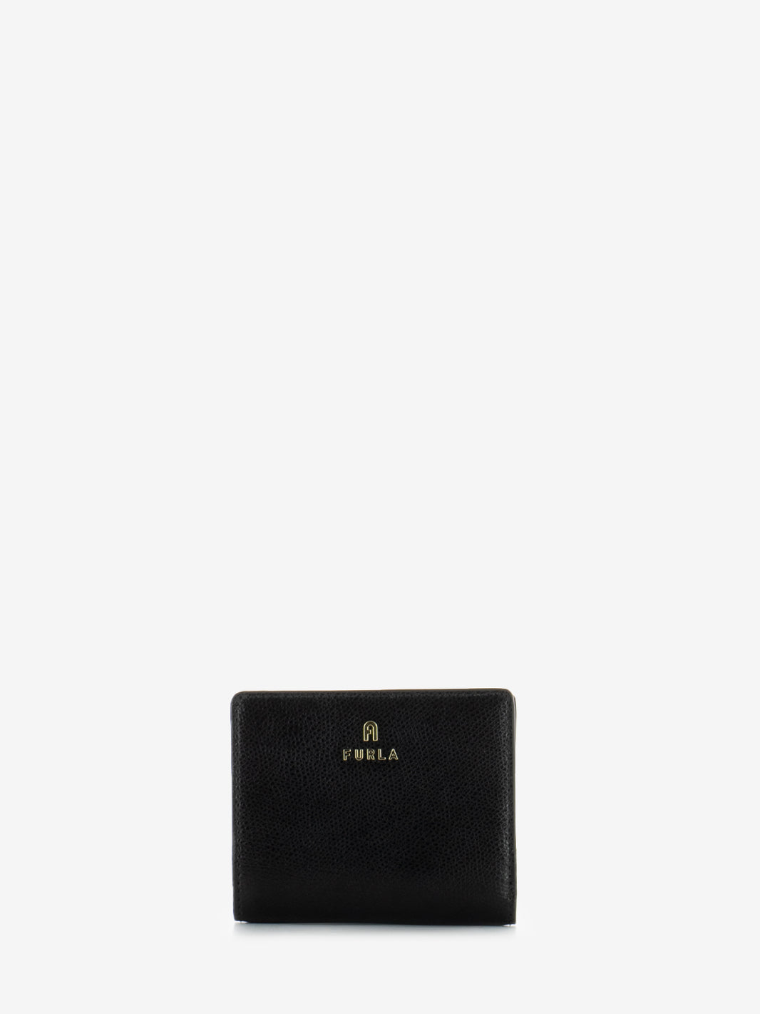 Camelia S compact wallet zip nero
