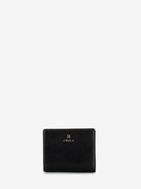 Camelia S compact wallet zip nero