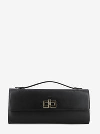 Clara crossbody clutch nero