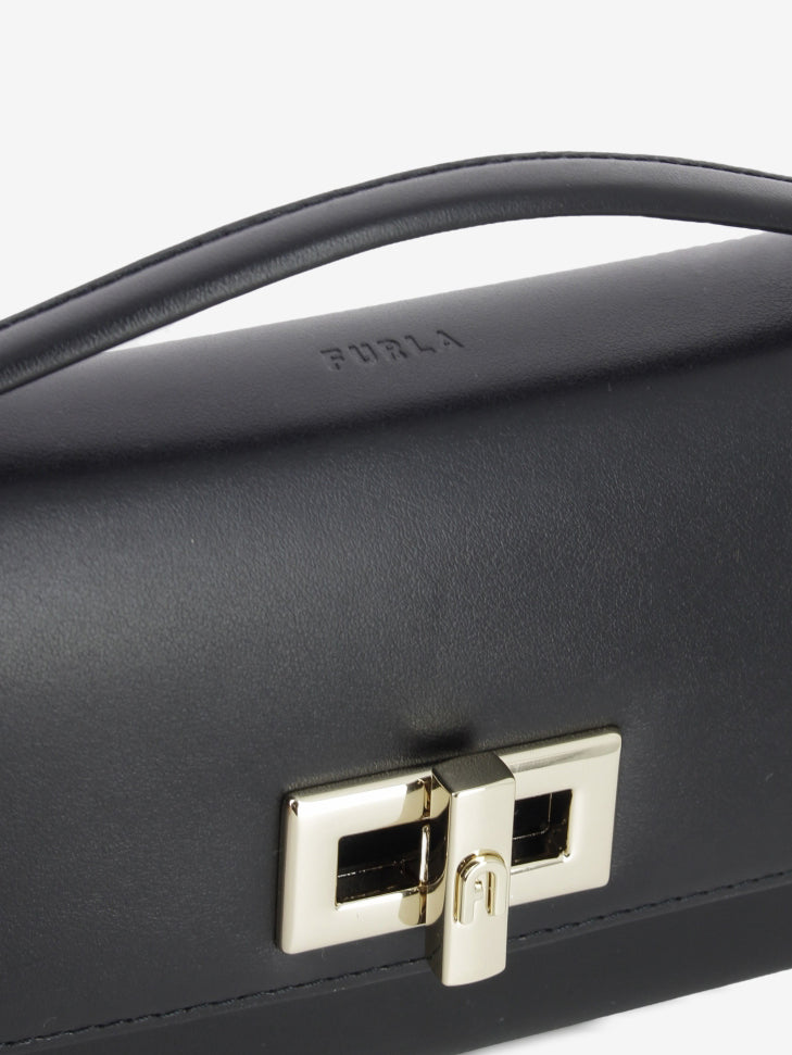 Clara crossbody clutch nero