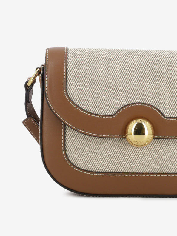 Moonlight crossbody round toni cognac