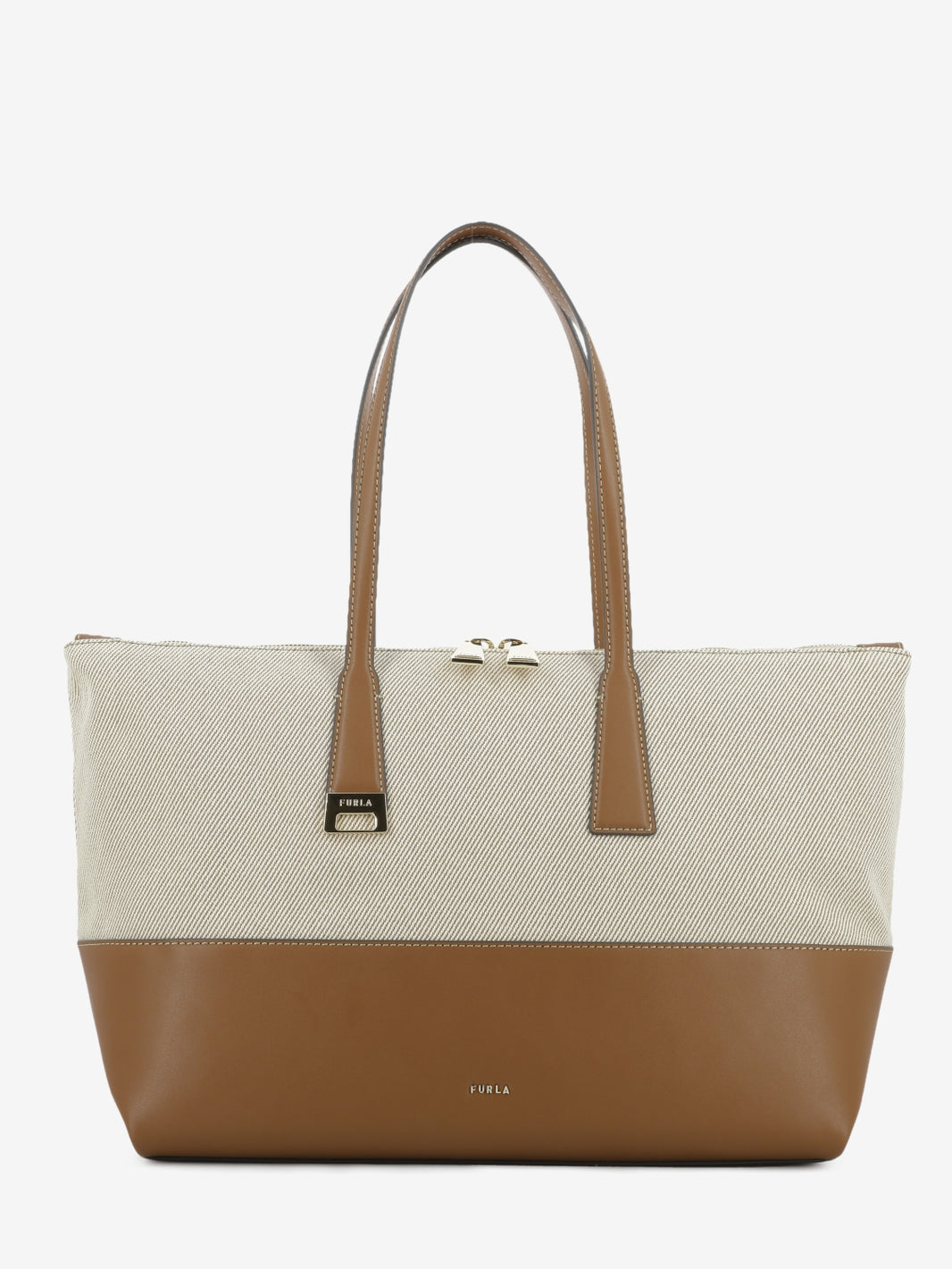 Olivia L tote toni cognac