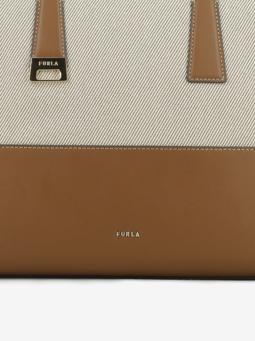Olivia L tote toni cognac