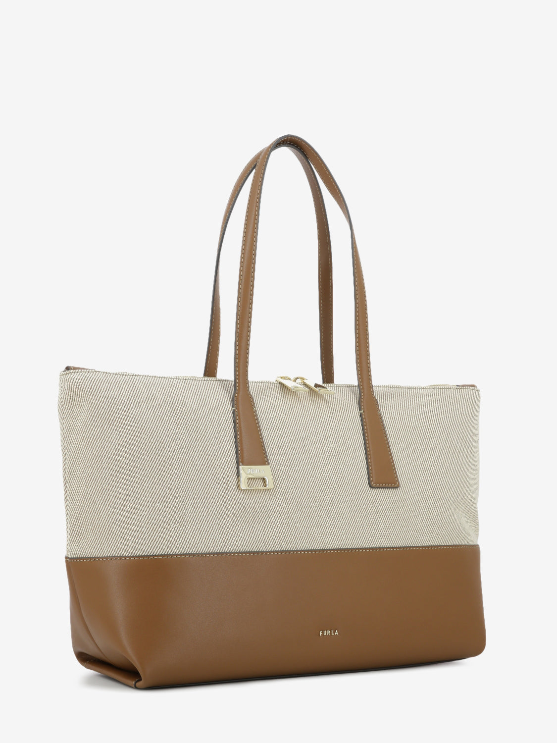 Olivia L tote toni cognac